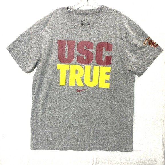 USC Trojans Nike T-shirt Men's Size XL Gray USC True - Picture 1 of 11